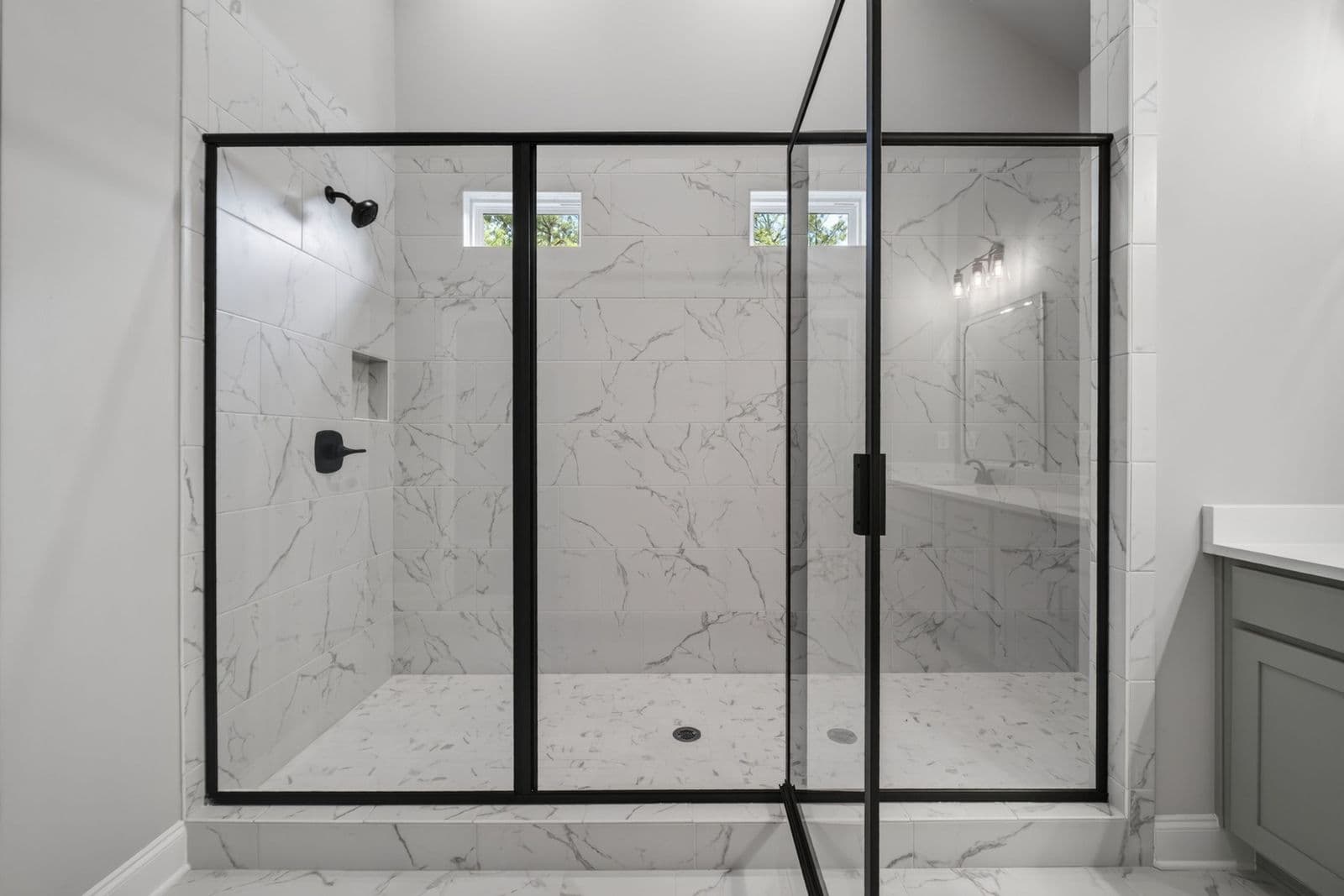 Primary shower