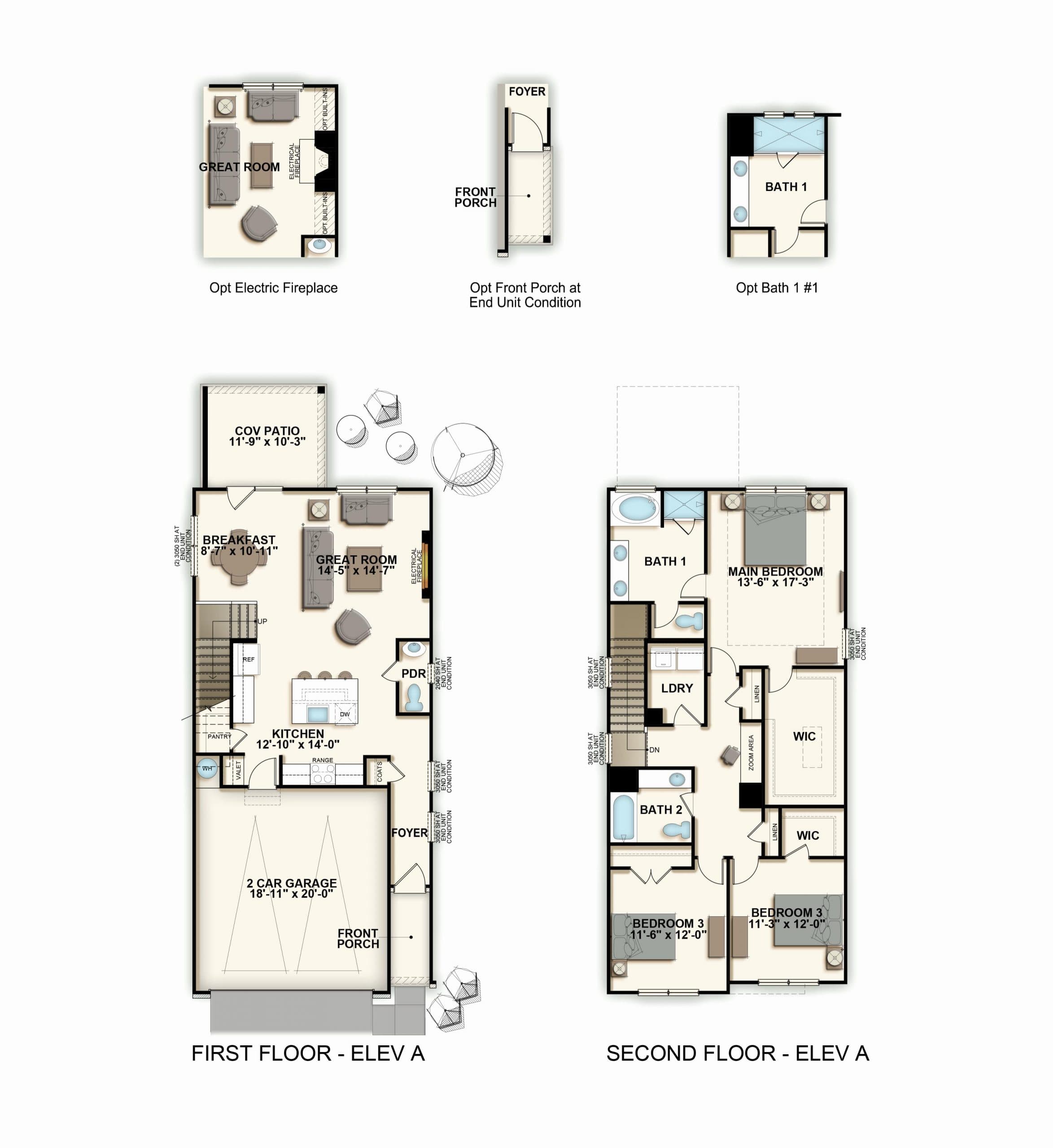 Floor plan of the The Dogwood plan