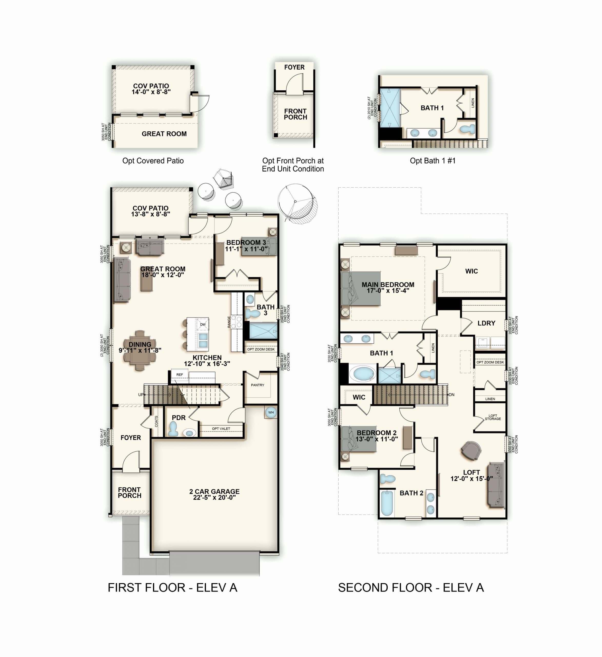 Floor plan of the The Hawthorn plan