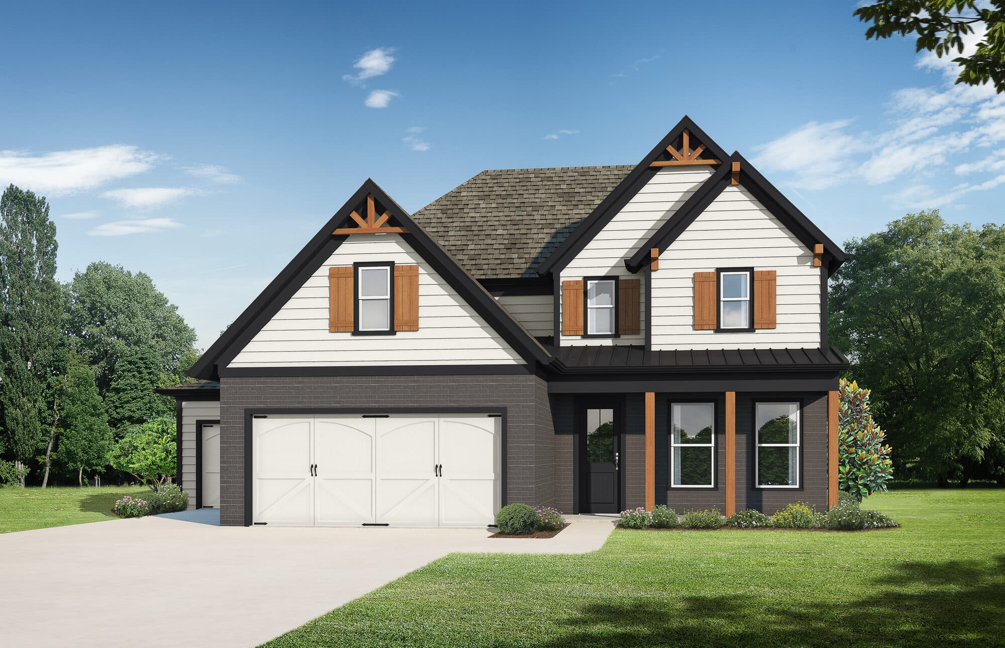 The Oriole, alternate elevation