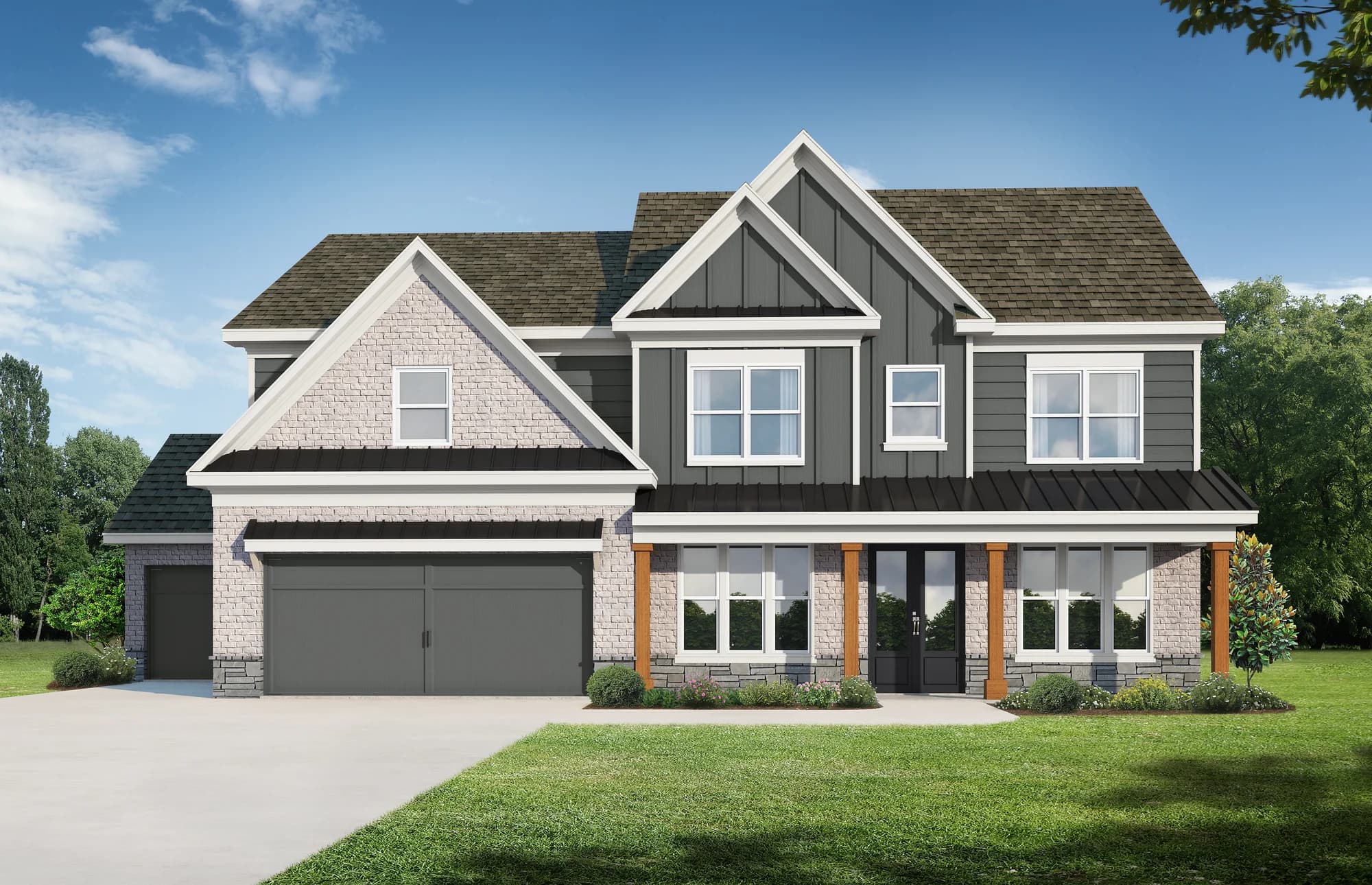 The Somerset rendering at River Manor